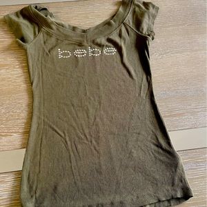 Bebe top like new Size S